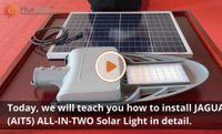 FALCON ALL-IN-TWO Solar Light Installation Instruction