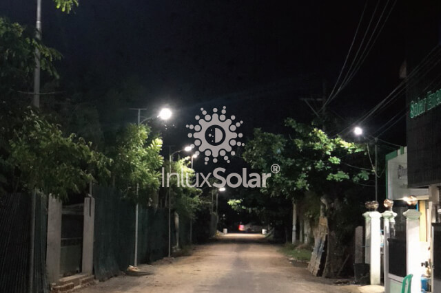 Solar Street Lights in Rural Areas